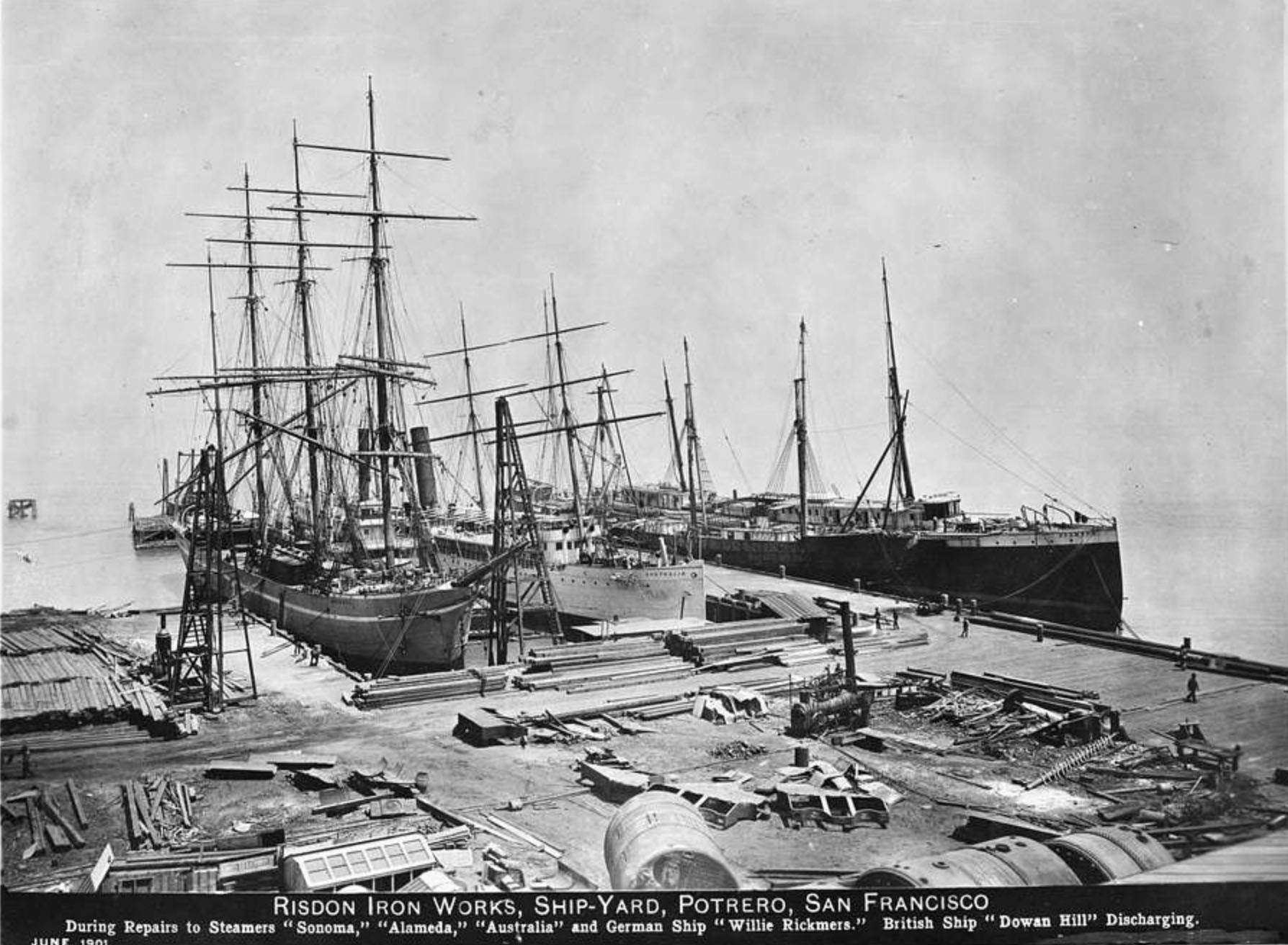 Risdon Iron Works Ship Harbor