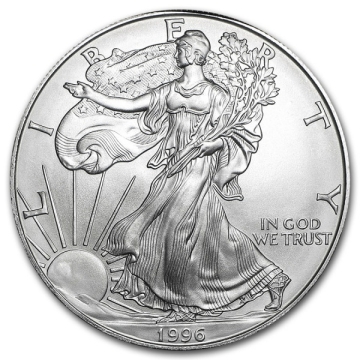 1996 $1 Silver Eagle PCGS